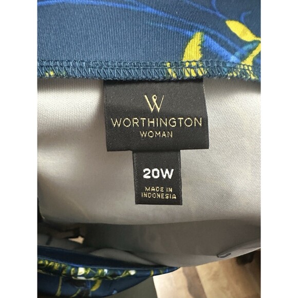 Worthington Woman Size 20W Midi Pencil Skirt - Picture 5 of 6